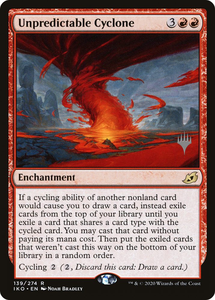 Unpredictable Cyclone (PPIKO-139P) - Ikoria: Lair of Behemoths Promos Foil