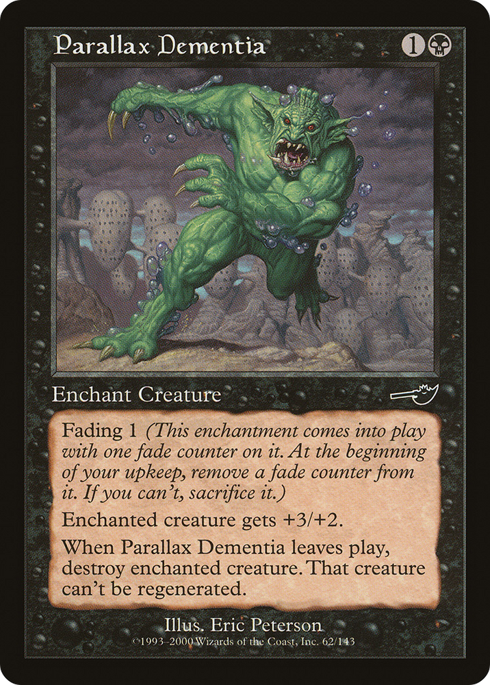 Parallax Dementia (NMS-062) - Nemesis Foil