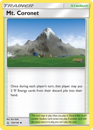 Mt. Coronet 130/156  SM  Ultra Prism - Uncommon