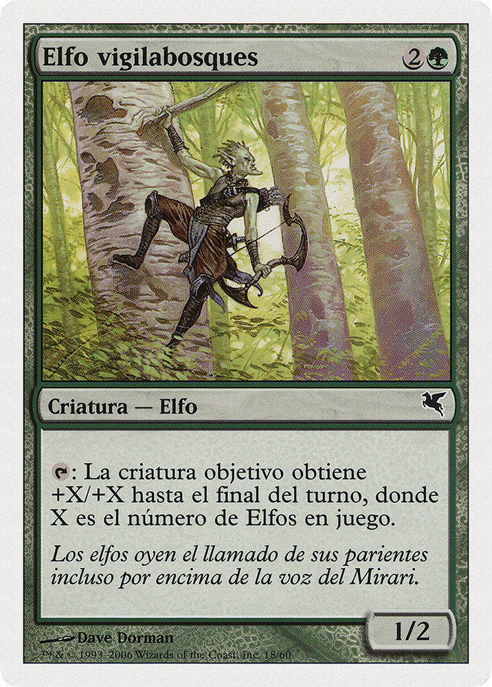 Timberwatch Elf (French) - "Elfe gardebois" (PSAL-B18) - Salvat 2005