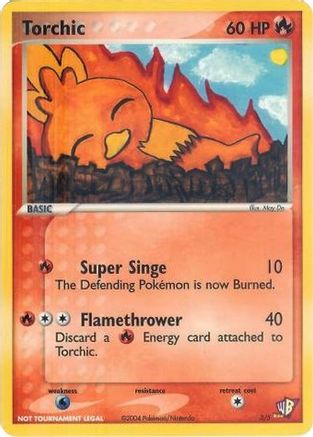 Torchic 003/5  Kids WB Promos - Promo