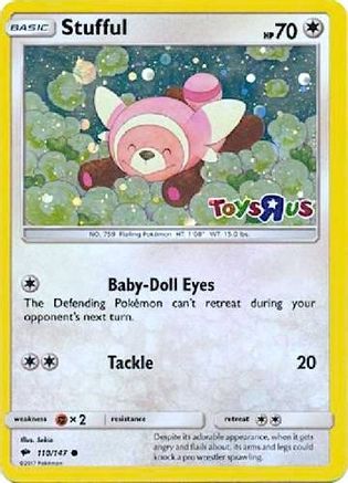 Stufful 110/147  - Holofoil Miscellaneous Cards & Products - Promo