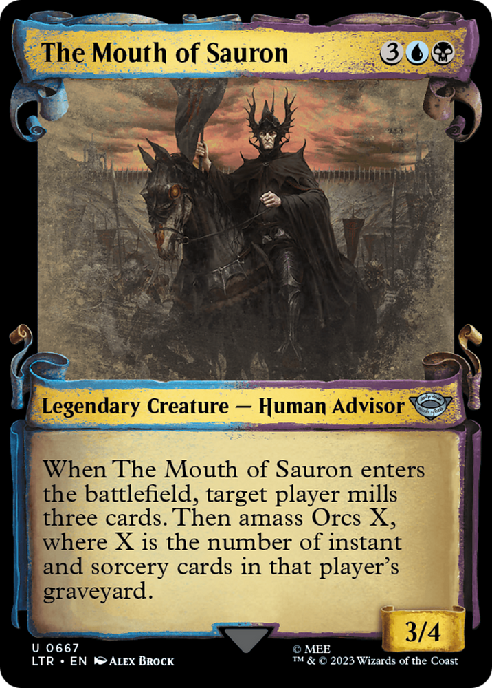 The Mouth of Sauron (Showcase Scrolls) (LTR-667) - The Lord of the Rings: Tales of Middle-earth: (Showcase)