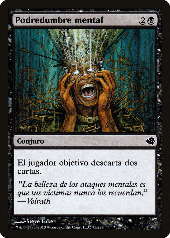 Mind Rot (Spanish) - "Podredumbre mental" (PS11-075) - Salvat 2011