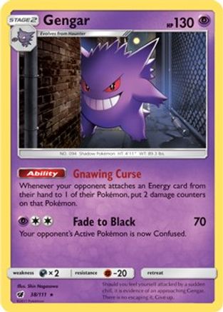 Gengar 038/111  Deck Exclusives - Rare