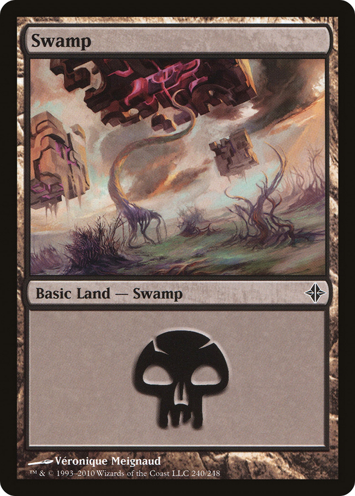 Swamp (240) (ROE-240) - Rise of the Eldrazi Foil