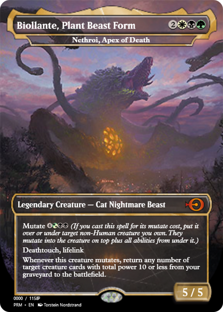 Nethroi, Apex of Death (PRM-80905) - Magic Online Promos / Biollante, Plant Beast Form