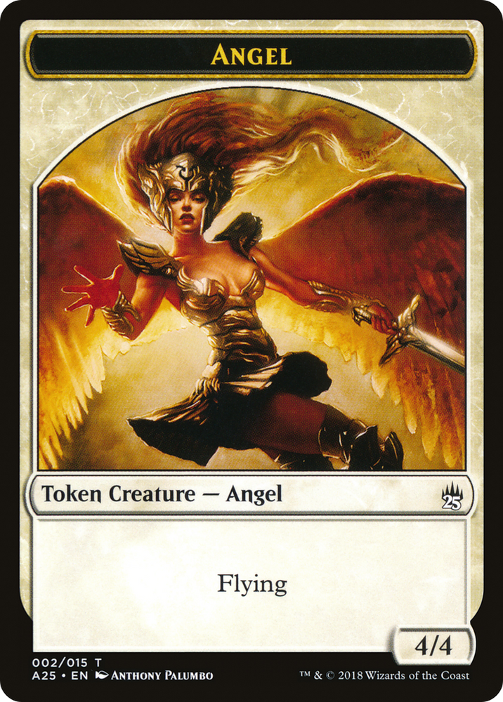 Angel Token (002) (A25-002) - Masters 25 Tokens