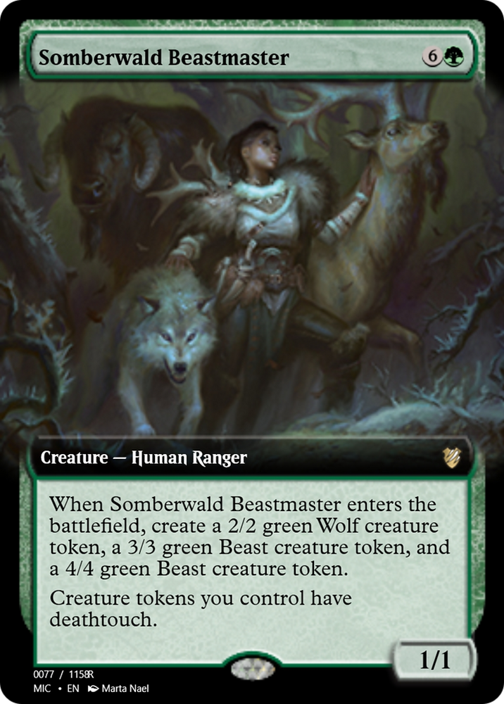 Somberwald Beastmaster (PRM-94034) - Magic Online Promos