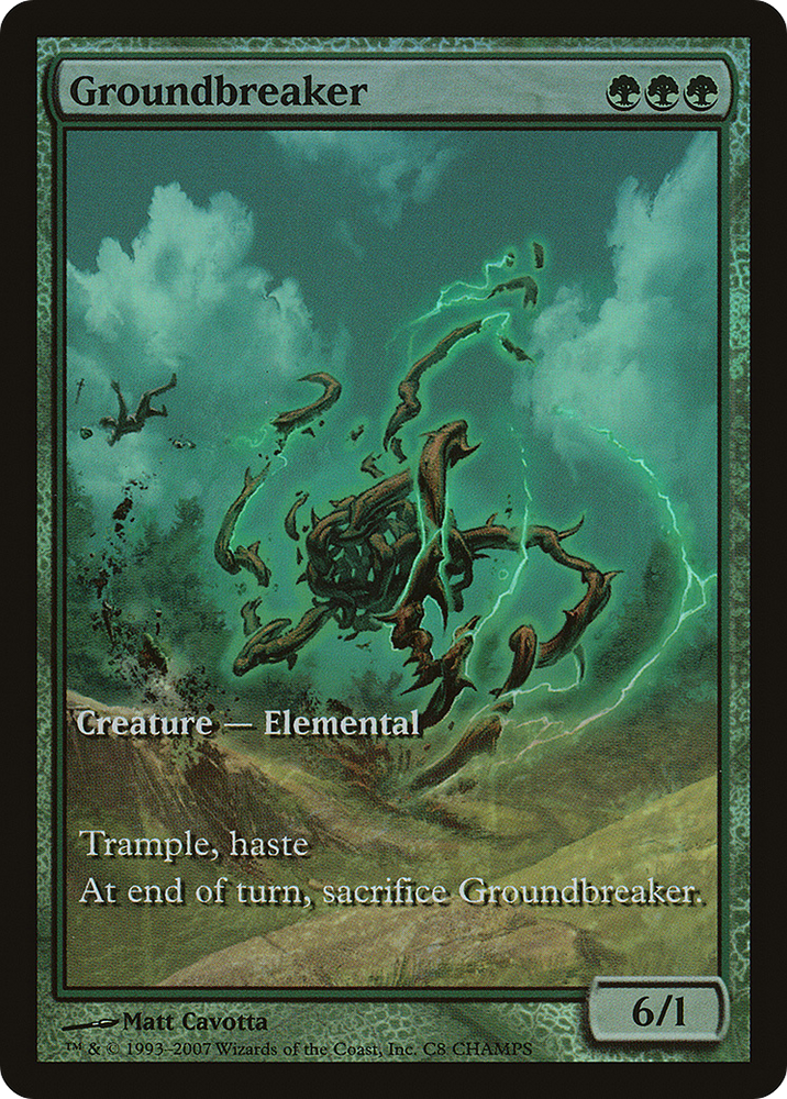 Groundbreaker (CHAMPS-008) - Champs and States Foil