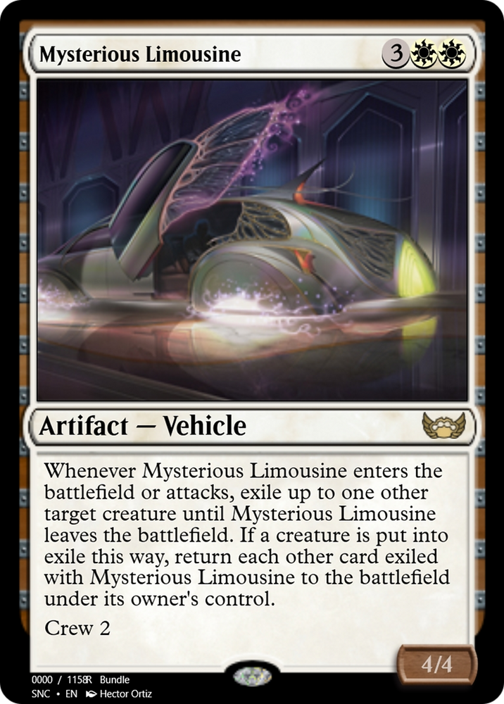 Mysterious Limousine (PRM-99967) - Magic Online Promos