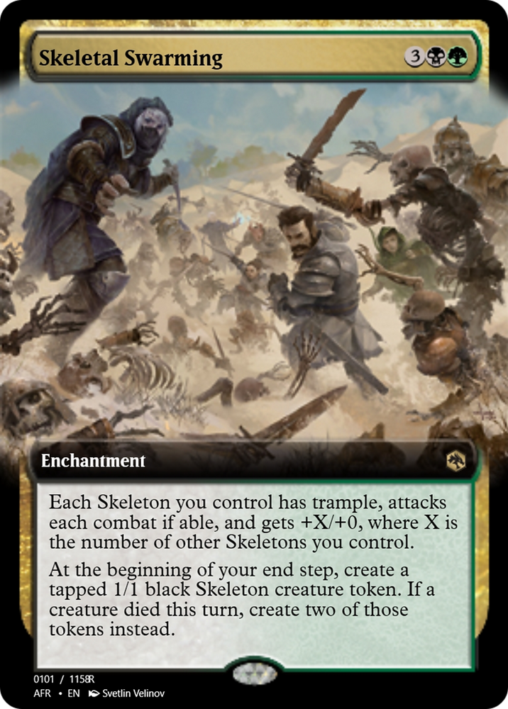 Skeletal Swarming (PRM-92818) - Magic Online Promos Foil