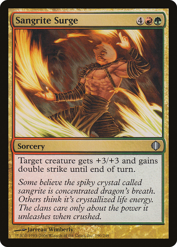Sangrite Surge (ALA-190) - Shards of Alara