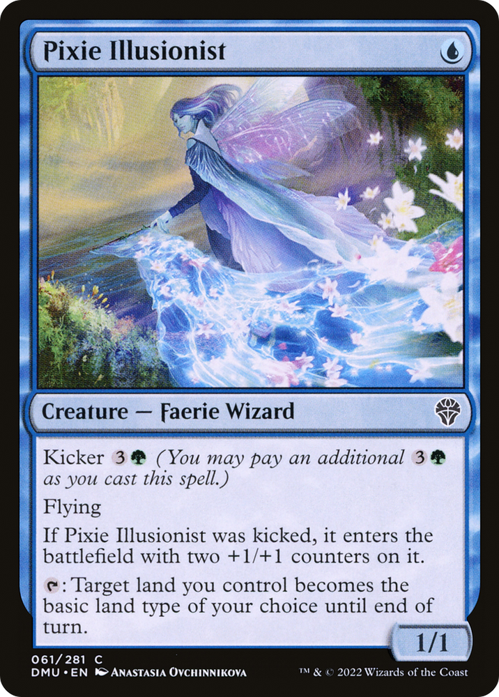 Pixie Illusionist (DMU-061) - Dominaria United Foil