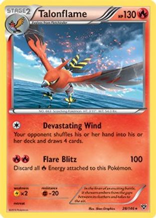 Talonflame 028/146  - Holofoil Blister Exclusives - Promo