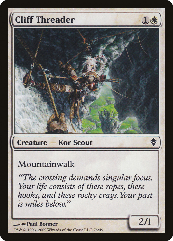 Cliff Threader (ZEN-007) - Zendikar Foil