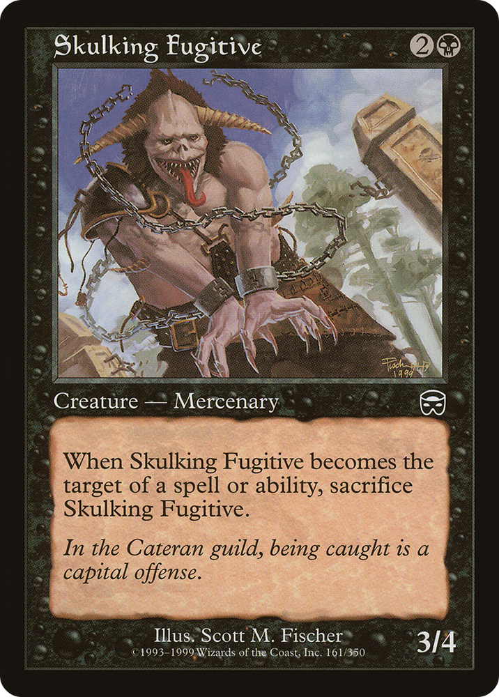 Skulking Fugitive (MMQ-161) - Mercadian Masques