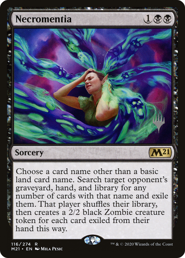 Necromentia (PPM21-116P) - Core Set 2021 Promos
