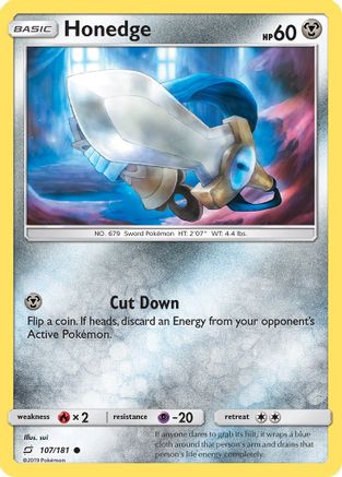 Honedge 107  SM  Team Up - Common