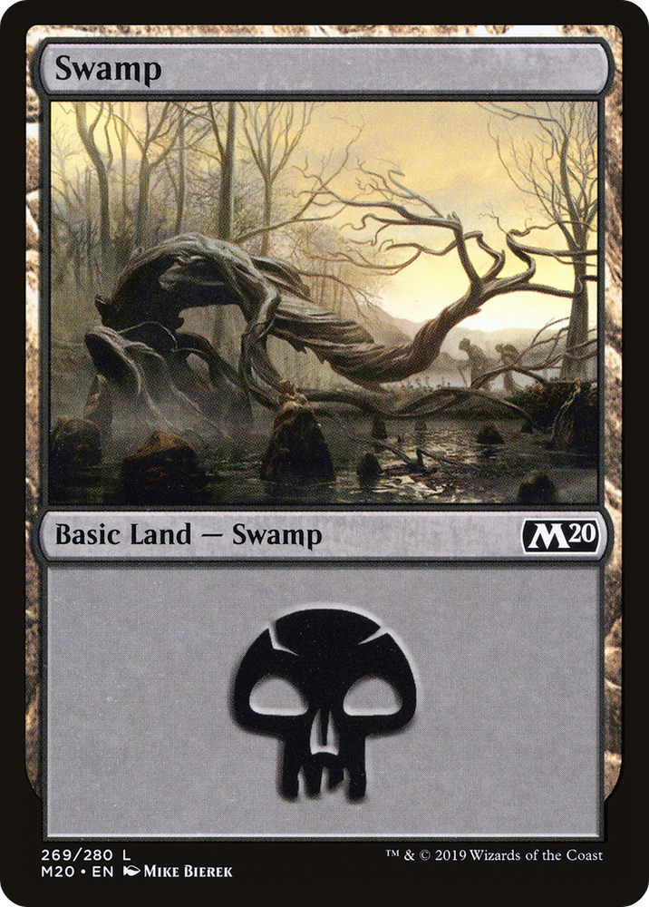 Swamp (M20-269) - Core Set 2020 Foil