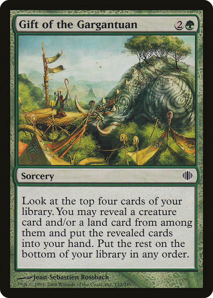 Gift of the Gargantuan (ALA-132) - Shards of Alara Foil