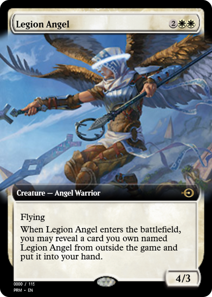 Legion Angel (PRM-83754) - Magic Online Promos Foil