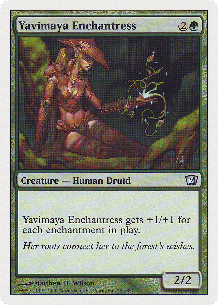 Yavimaya Enchantress (9ED-284) - Ninth Edition