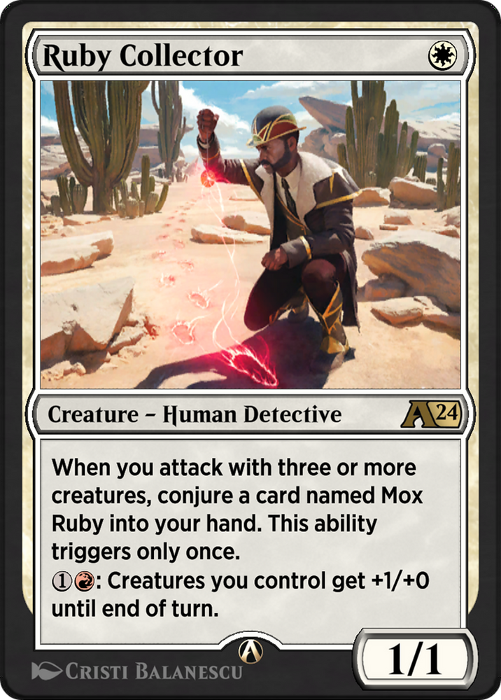 Ruby Collector (YOTJ-003) - Alchemy: Outlaws of Thunder Junction