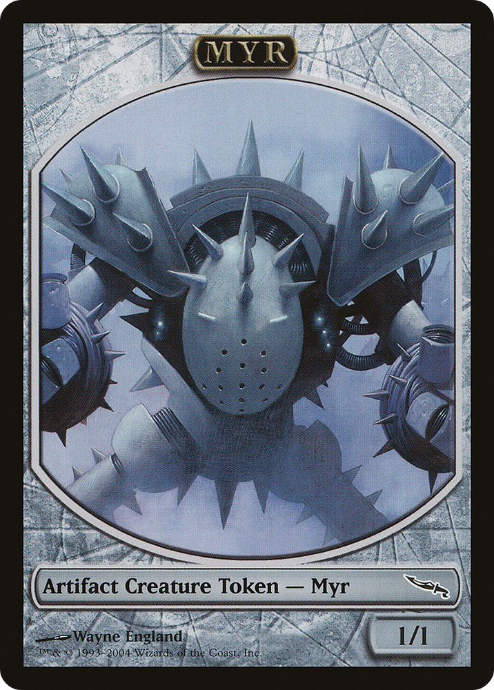 Myr Token (MRD) (MPRP-004) - Magic Player Rewards 2004