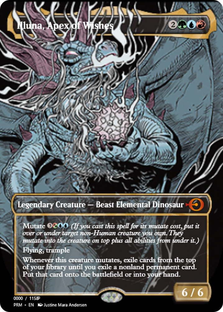 Illuna, Apex of Wishes (PRM-80991) - Magic Online Promos