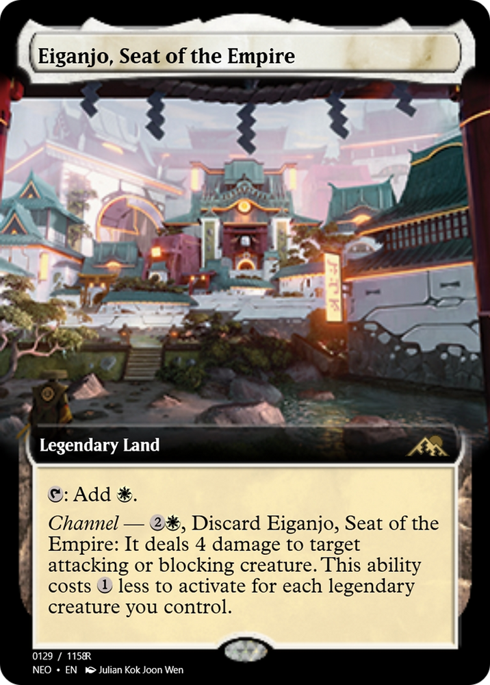 Eiganjo, Seat of the Empire (PRM-98121) - Magic Online Promos