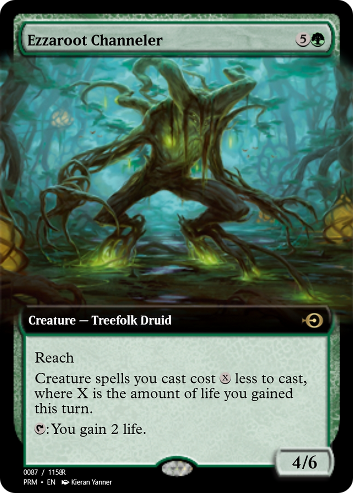 Ezzaroot Channeler (PRM-90146) - Magic Online Promos Foil