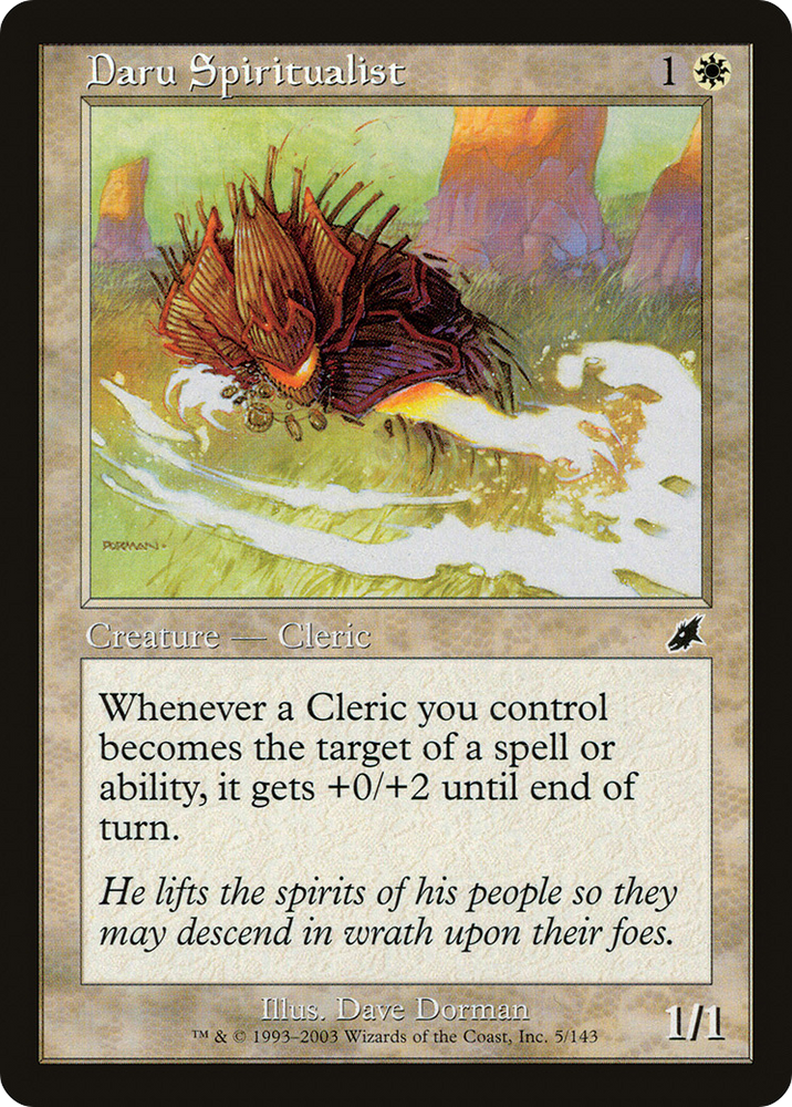 Daru Spiritualist (SCG-005) - Scourge