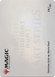 Patrician Geist // Patrician Geist (AMID-028) - Midnight Hunt Art Series (Borderless) Foil