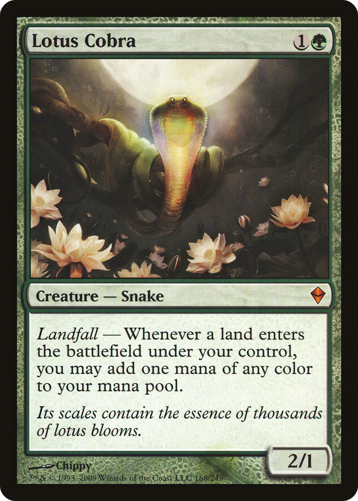 Lotus Cobra (ZEN-168) - Zendikar Foil