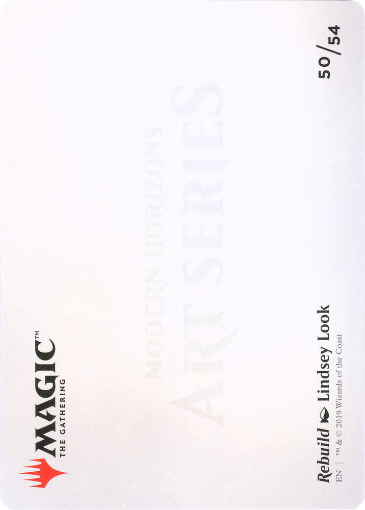 Rebuild // Rebuild (AMH1-050) - Modern Horizons Art Series (Borderless)