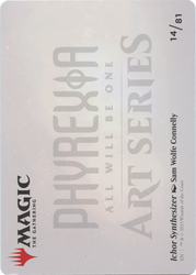 Ichor Synthesizer // Ichor Synthesizer (AONE-014) - Phyrexia: All Will Be One Art Series (Borderless) Foil
