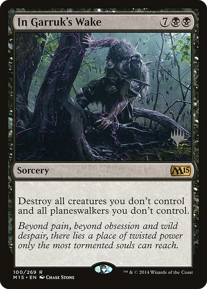 In Garruk's Wake (PPTHB-100P) - Magic 2015 Promos Foil