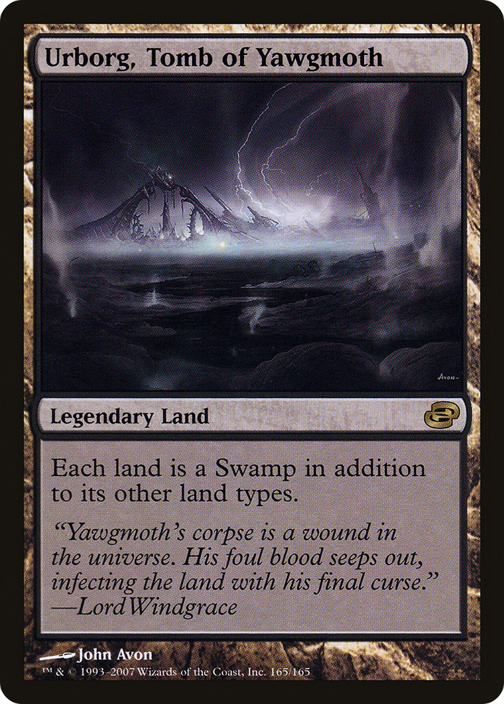 Urborg, Tomb of Yawgmoth (PLC-165) - Planar Chaos
