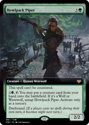 Howlpack Piper // Wildsong Howler (PRM-95425) - Magic Online Promos