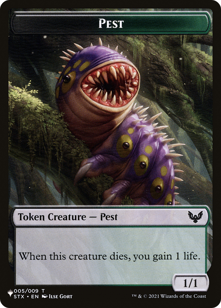 Pest (PLST-TSTX-5) - The List