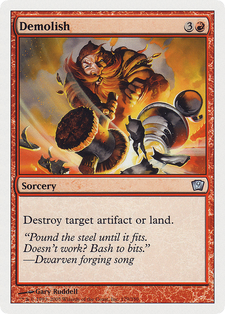 Demolish (9ED-179) - Ninth Edition