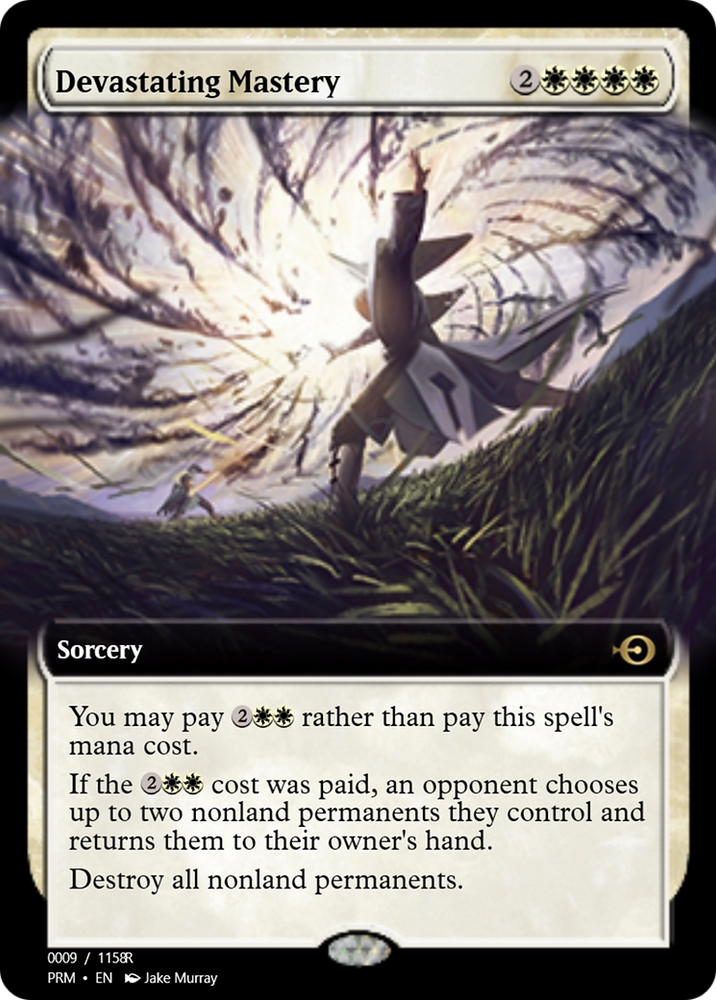 Devastating Mastery (PRM-89990) - Magic Online Promos