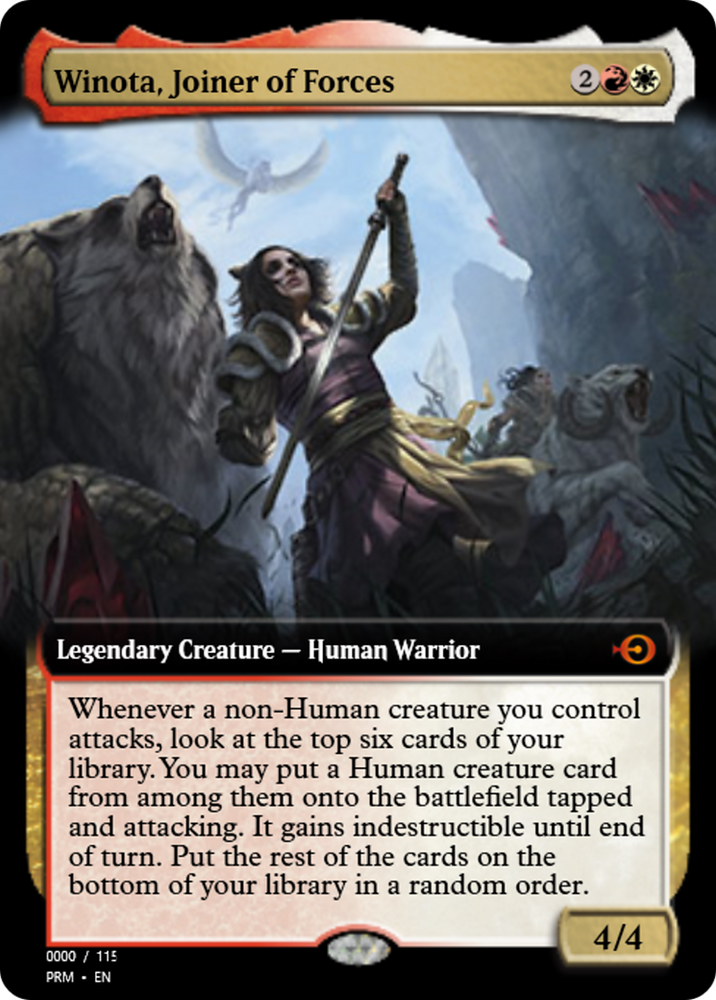 Winota, Joiner of Forces (PRM-80807) - Magic Online Promos Foil