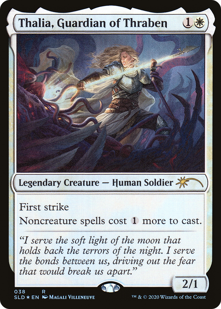 Thalia, Guardian of Thraben (038) (SLD-038) - Secret Lair Drop Foil