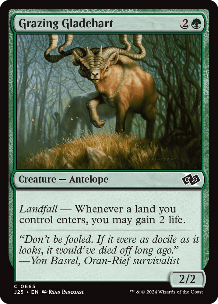 Grazing Gladehart (J25-665) - Foundations Jumpstart