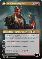 Valki, God of Lies // Tibalt, Cosmic Impostor (PRM-88272) - Magic Online Promos Foil