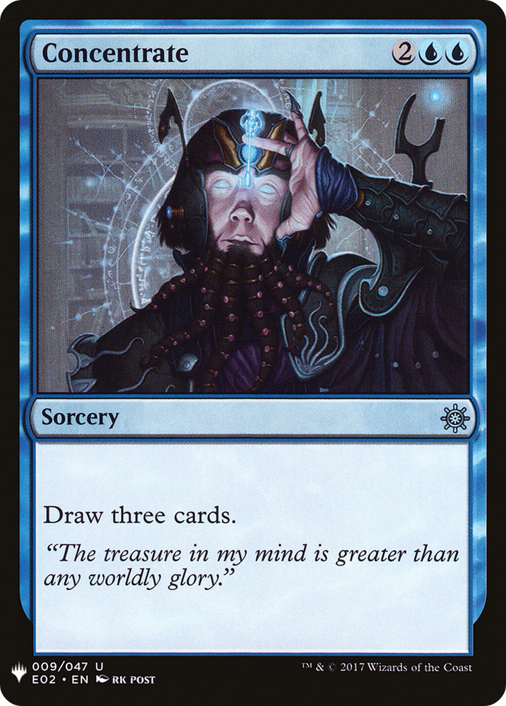 Concentrate (LIST-E02-9) - The List