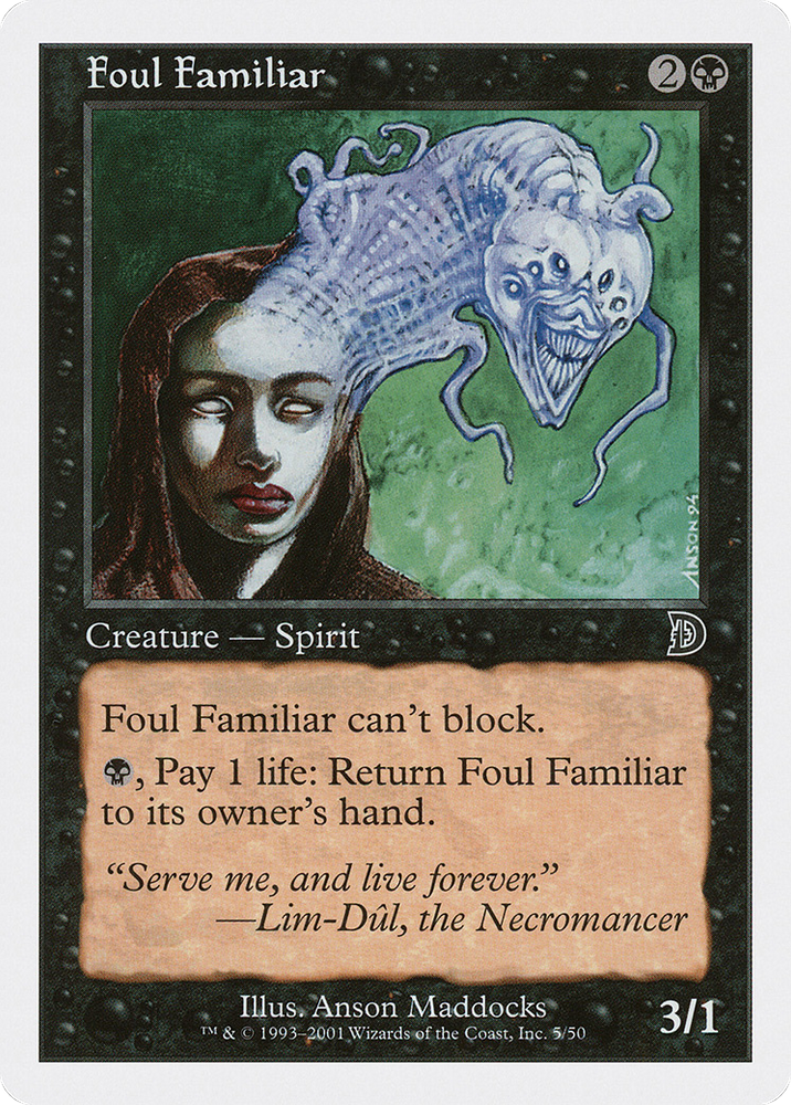 Foul Familiar (DKM-005) - Deckmasters