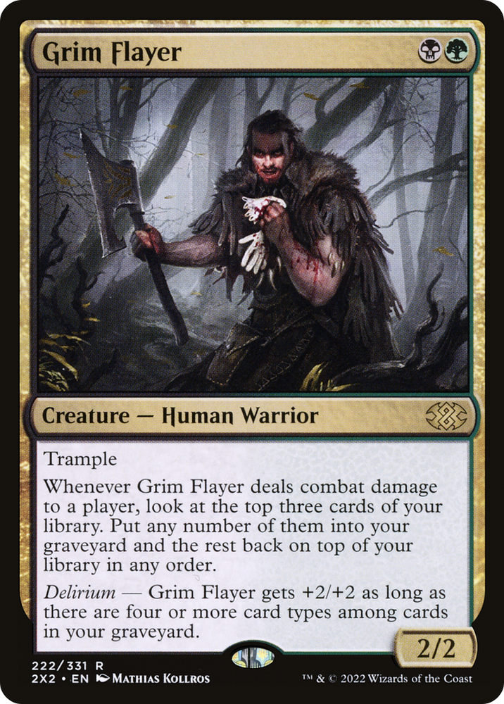 Grim Flayer (2X2-222) - Double Masters 2022 Foil